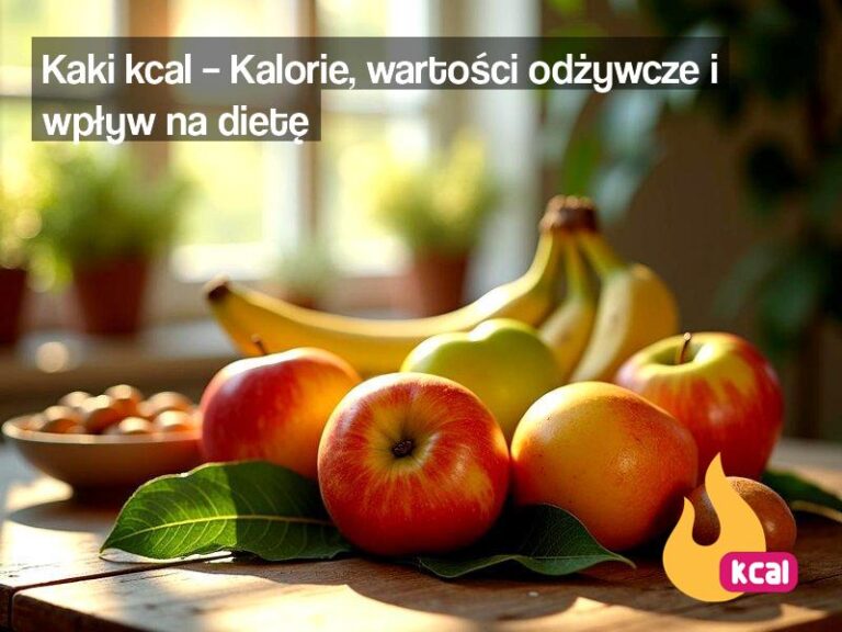 Kaki kcal – Kalorie, wartości odżywcze i wpływ na dietę